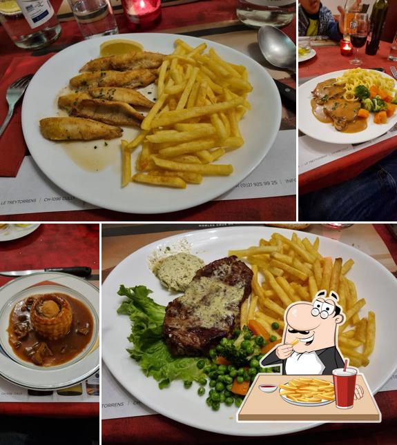 Frites à Café Restaurant des Roches