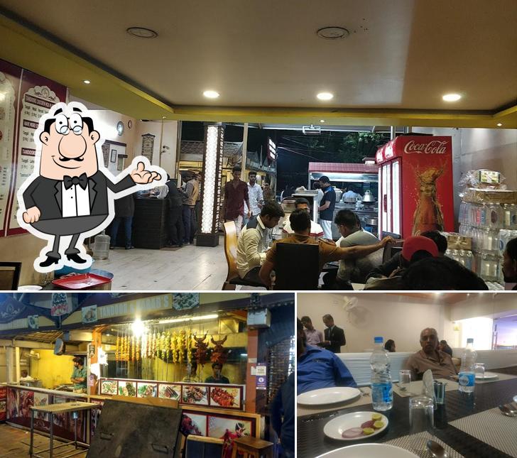 Take a seat at one of the tables at Pariwar's Have More Restaurant & Bakers