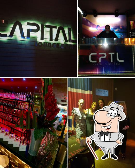 O exterior do Capital Lounge e Bar