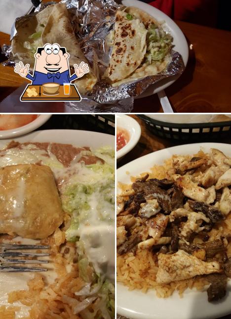 Food at El Potrero Cantina & Grill