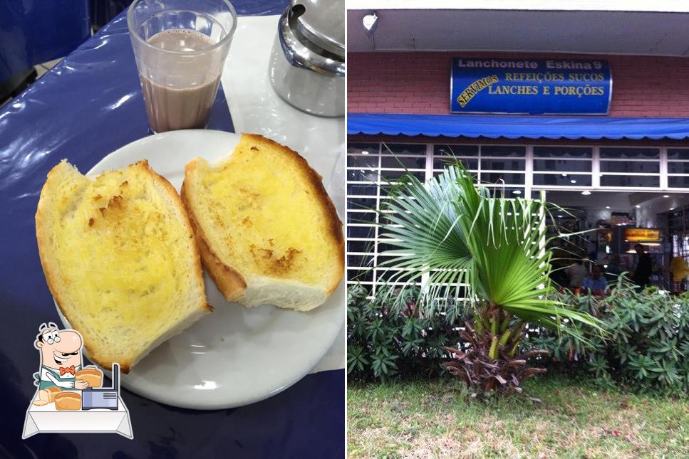 Pão-com-alho em Eskina Nove