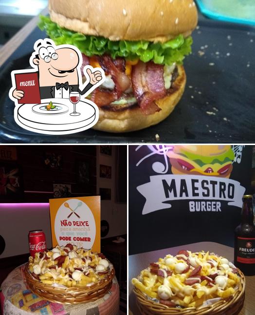 Comida em Maestro Burger Bar