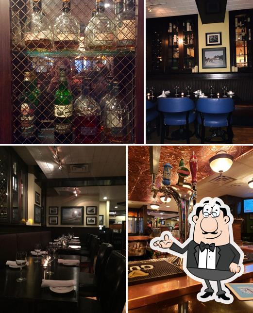 Посмотрите на внутренний интерьер "Quinn's Steakhouse & Irish Bar"