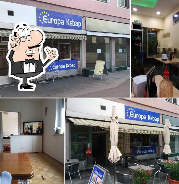 L'intérieur de Europa Kebab