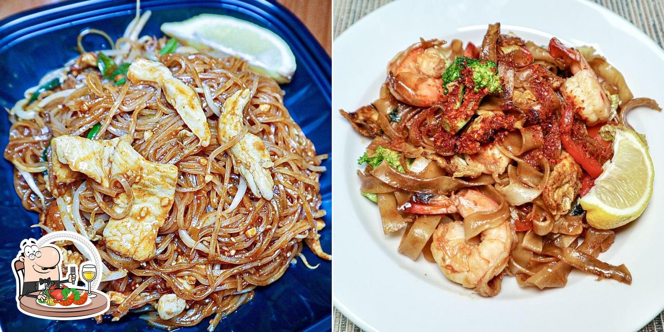Попробуйте блюда с морепродуктами в "Khao Gaeng, Build-your-own Thai Bowl"