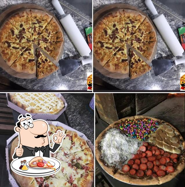 Experimente pizza no Nallu pizzaria