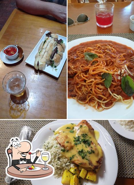 Comida em Spaguetti Bar e Restaurante