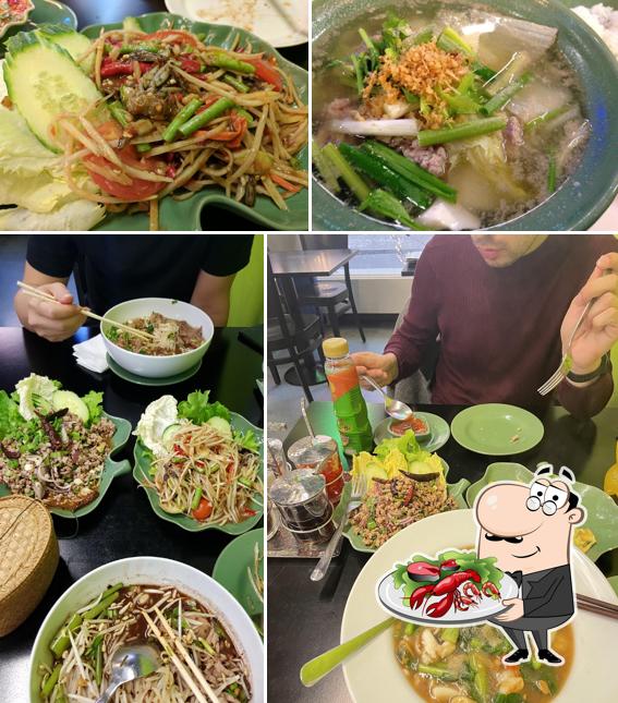 Prova tra i vari pasti di mare proposti a Phuket Asia Center