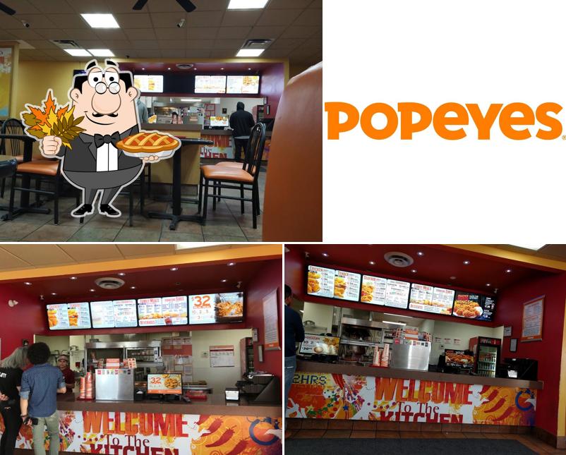 Это фотография фастфуда "Popeyes Louisiana Kitchen"