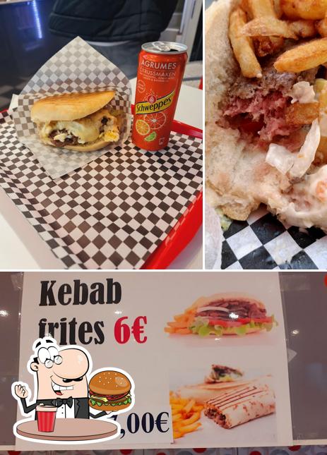 Commandez un hamburger à DELICE mel KEBAB + PIZZA