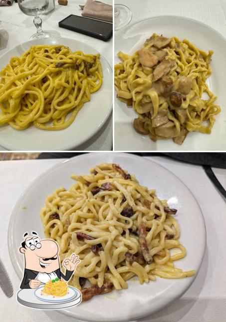 Spaghetti alla carbonara al Ohana