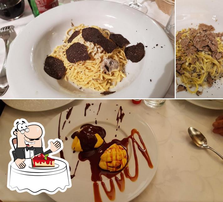 ristorante da Paolino serve un'ampia varietà di dessert