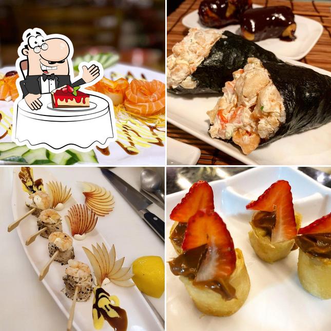Restaurante Satoro oferece uma variedade de sobremesas