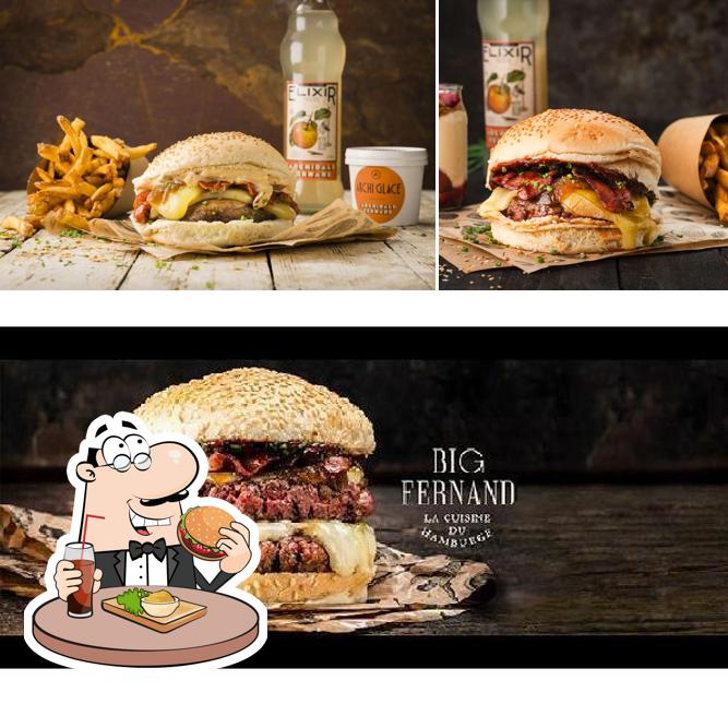 Les hamburgers de Big Fernand will conviendront une grande variété de goûts