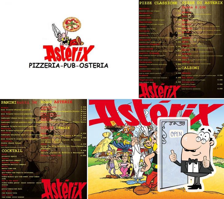 Ecco una foto di Asterix