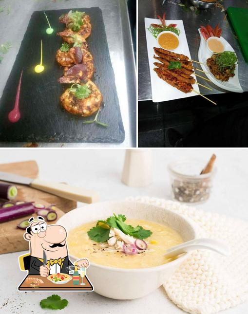 Check out the image showing food and interior at Asian Samurai