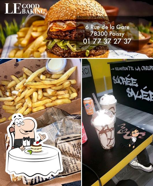 GOOD BAKING BURGER POISSY propose une sélection de desserts