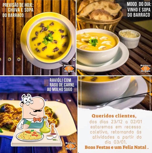 Comida em Restaurante Barraco da Sopa