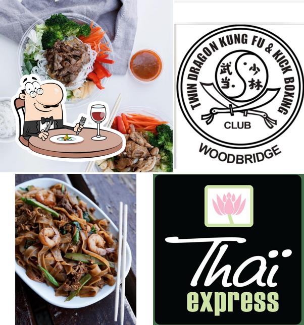 Food at Thai Express Restaurant Woodbridge