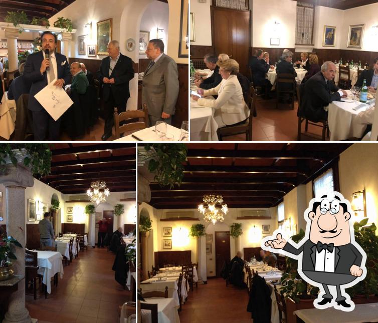 Gli interni di Da Angelo 1969 - Ristorante Toscano - Miglior Fiorentina di Milano
