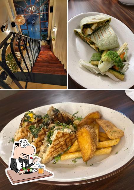 This is the photo depicting food and exterior at Marron Brown Bliss