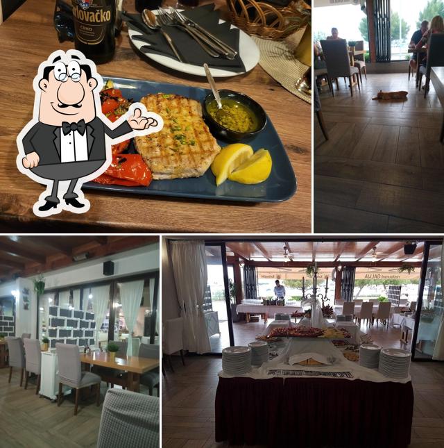 Gli interni di Restaurant Galija