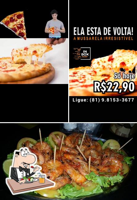 Comida em Pizza In Box