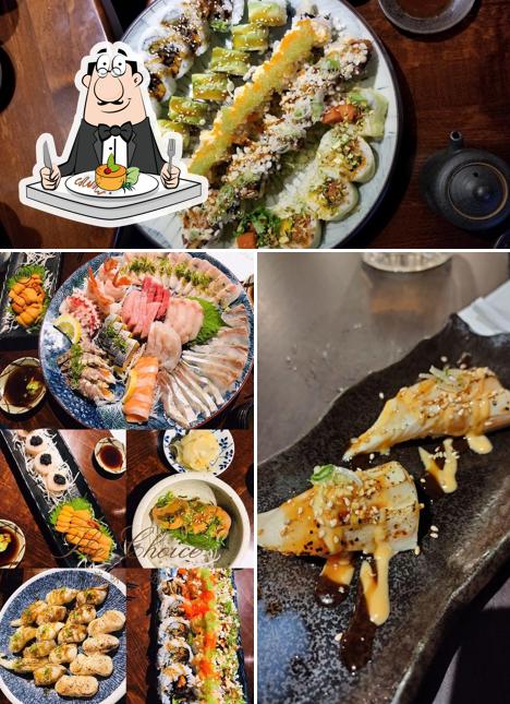 Food at Taka's Sushi