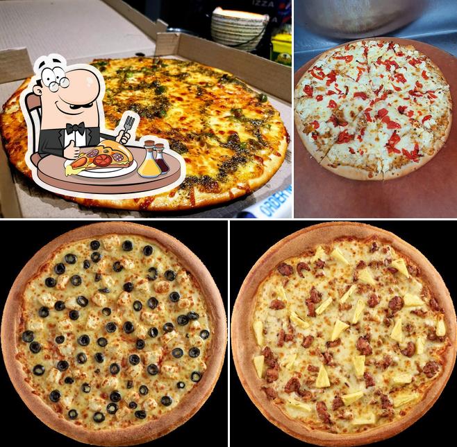 Get different kinds of pizza