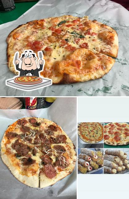 Experimente pizza no Cannoleria Cannoli do Bixiga