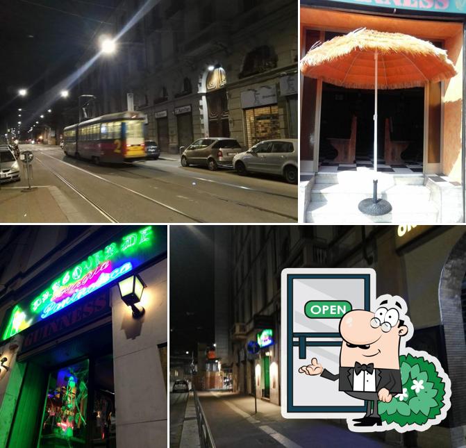 Gli esterni di Pub Drago Verde