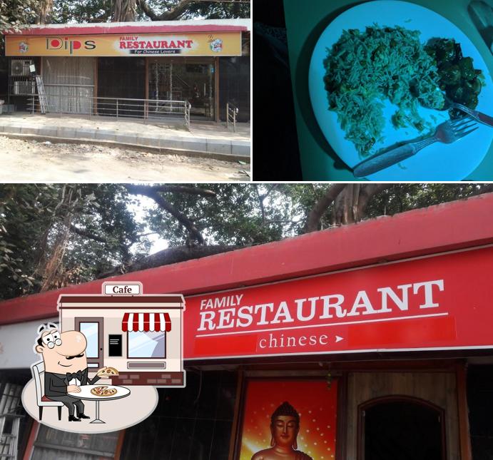 Enjoy the view outside Dips Restaurant