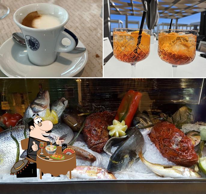 Cibo al Ristorante La Marinella