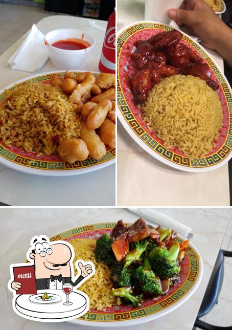 Food at Mandarin Wok