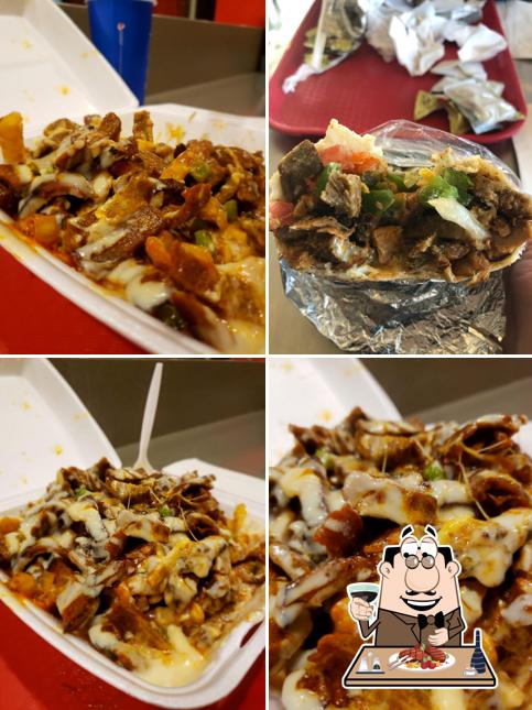 Order meat meals at PrimeTime Donair