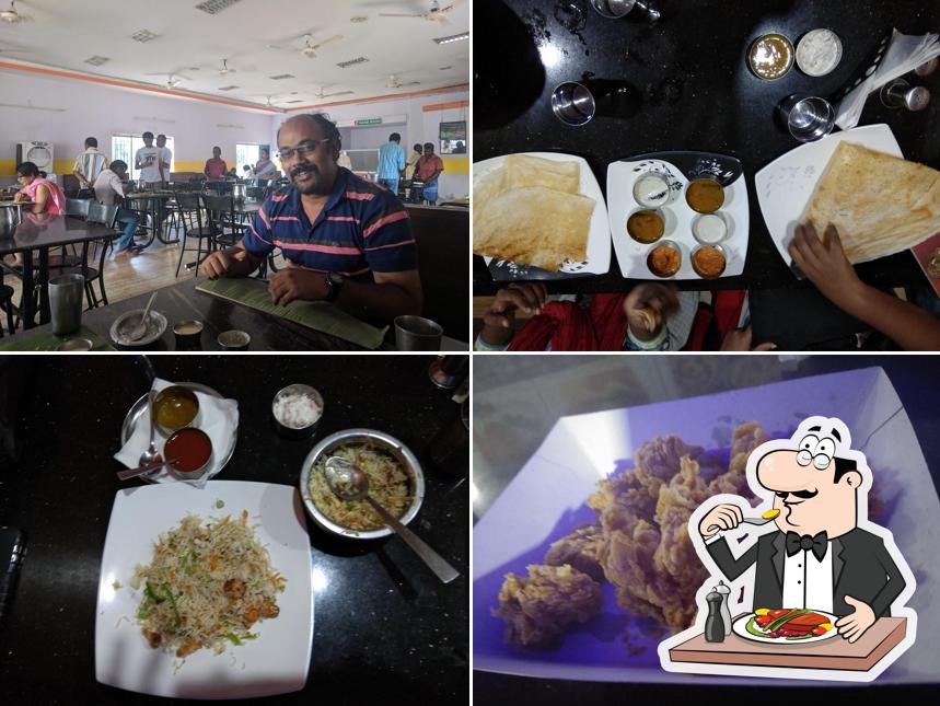 Food at Banana Leaf a/c Restaurant