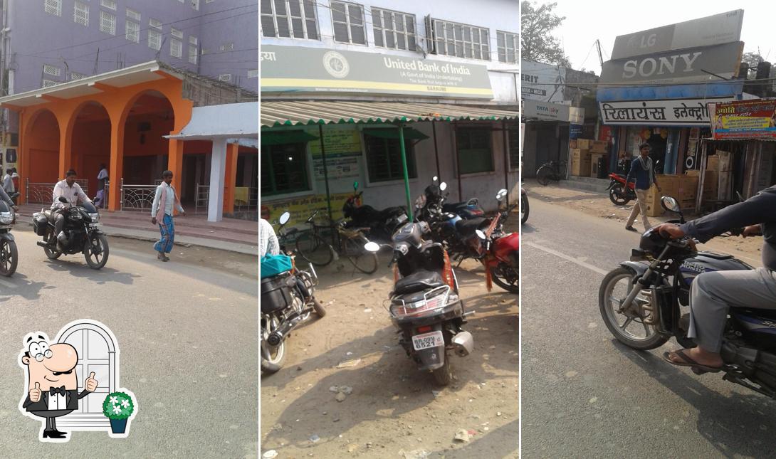 Enjoy the view outside Gautam Sweets