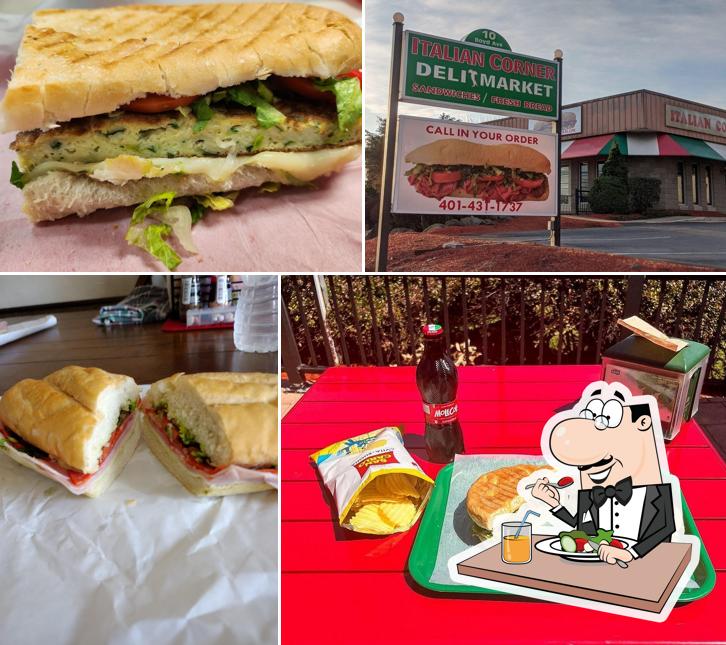 Menu of Italian Corner restaurant, East Providence, 10 Boyd Ave