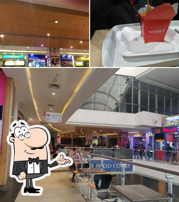 This is the photo showing interior and beverage at Sankalp Restaurant