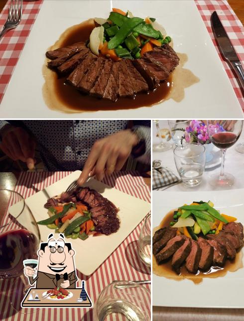 Order meat meals at Restaurant La Griotte