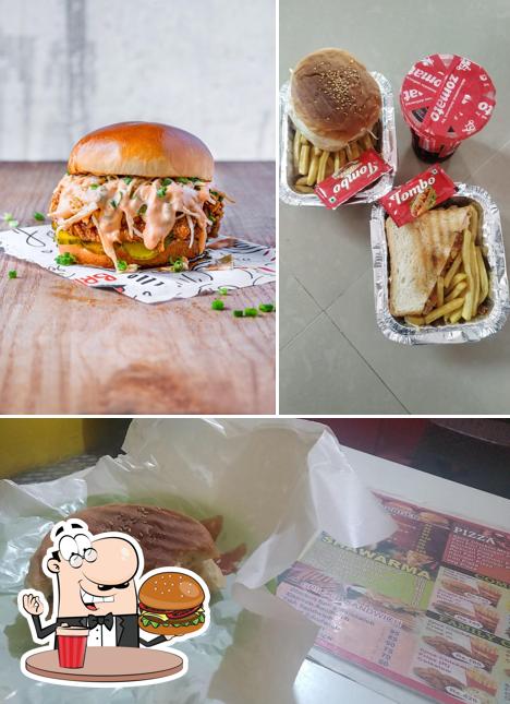 Get a burger at NFC Fried Chicken