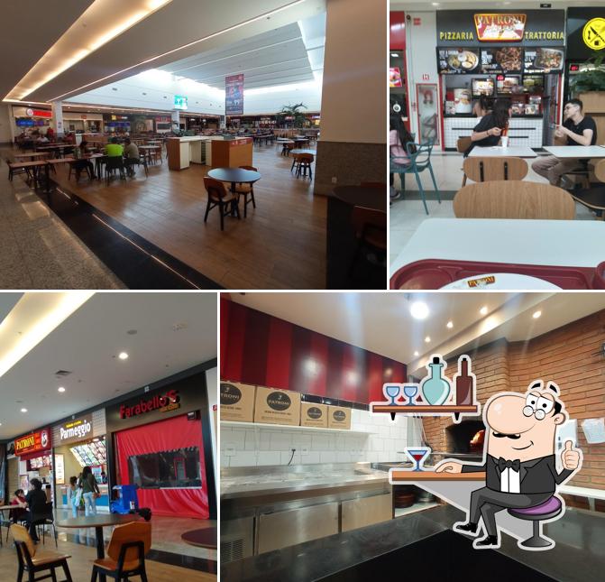 Veja imagens do interior do Patroni Pizzas