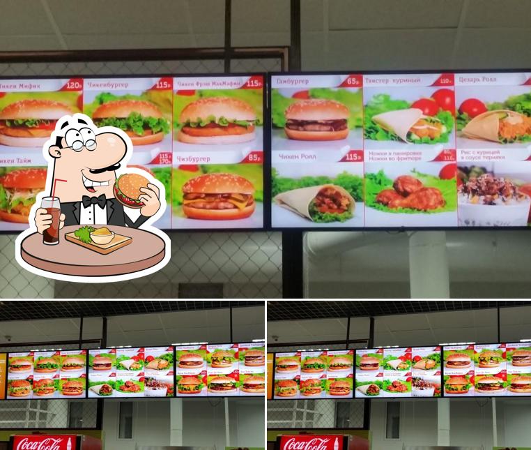 Les hamburgers de Free Time will satisferont différents goûts