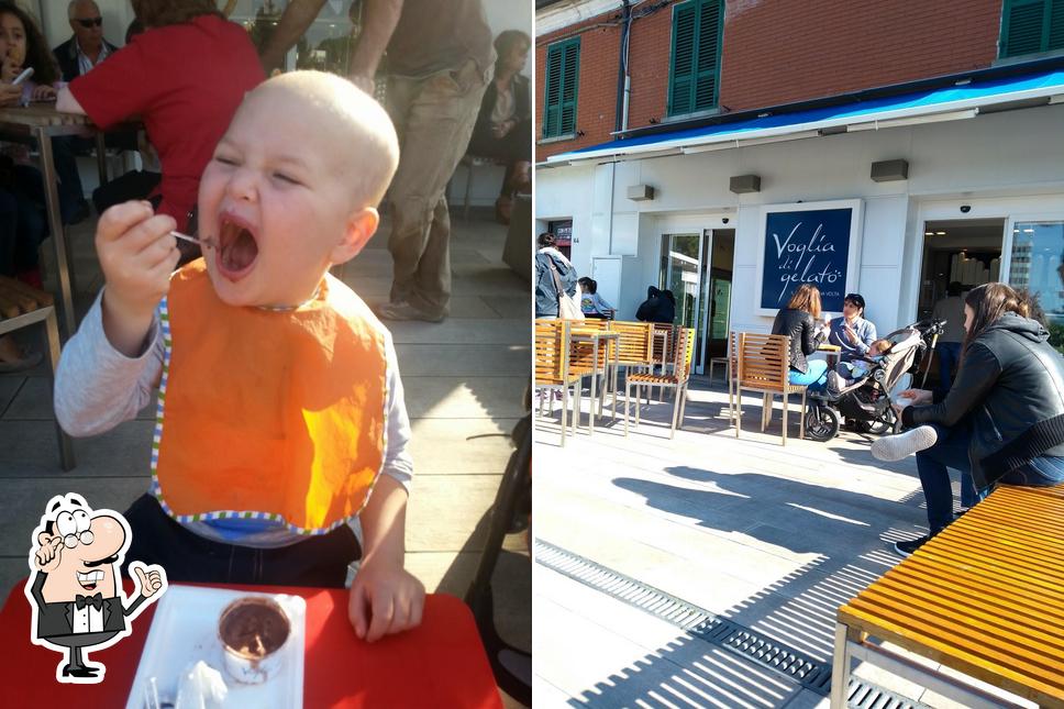 L'intérieur de Voglia di Gelato