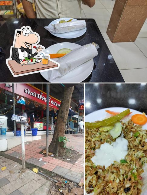 Food at Famous Bakery