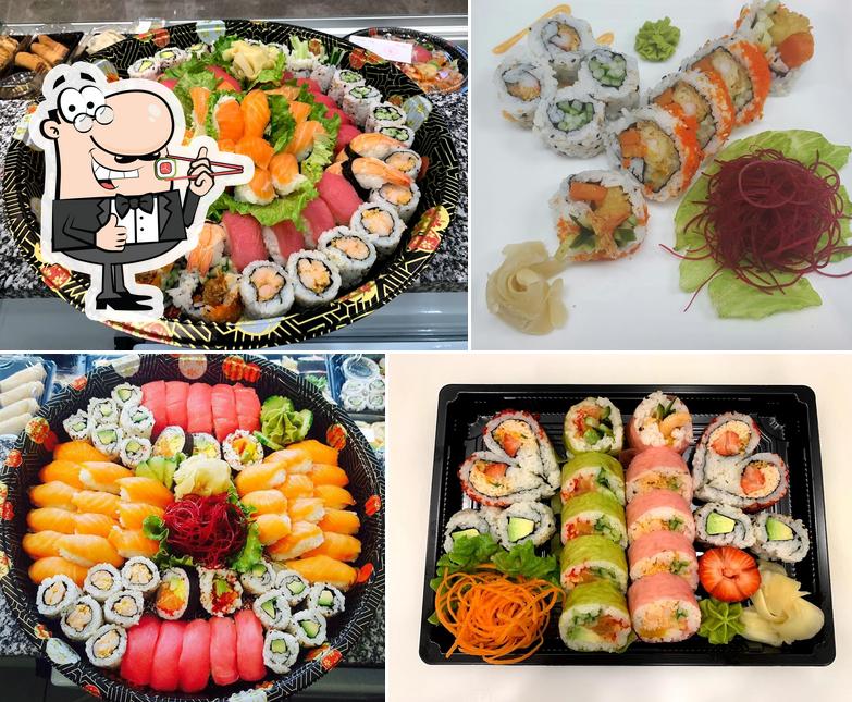 Les sushi sont offerts par Ikura sushi Bromont