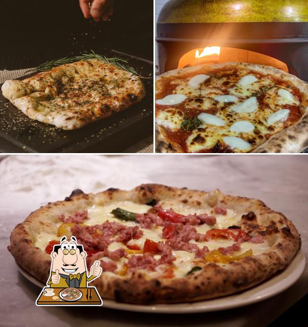 No Mangia Que Cresce Pizzeria, você pode provar pizza