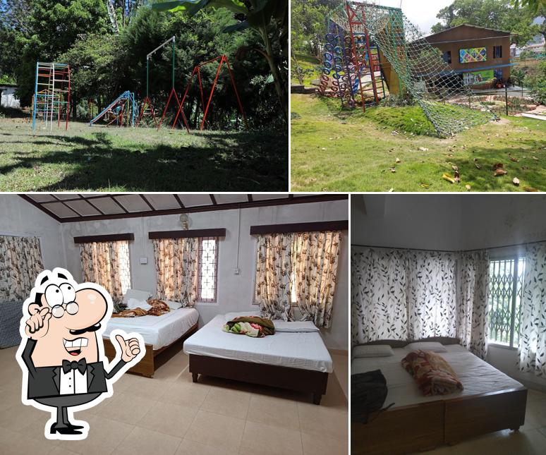 This is the photo depicting interior and play area at Remas Resorts and Adventure Park