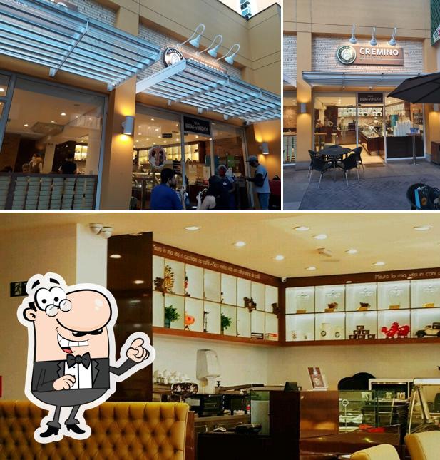 Veja imagens do interior do Cremino Gelato & Caffè