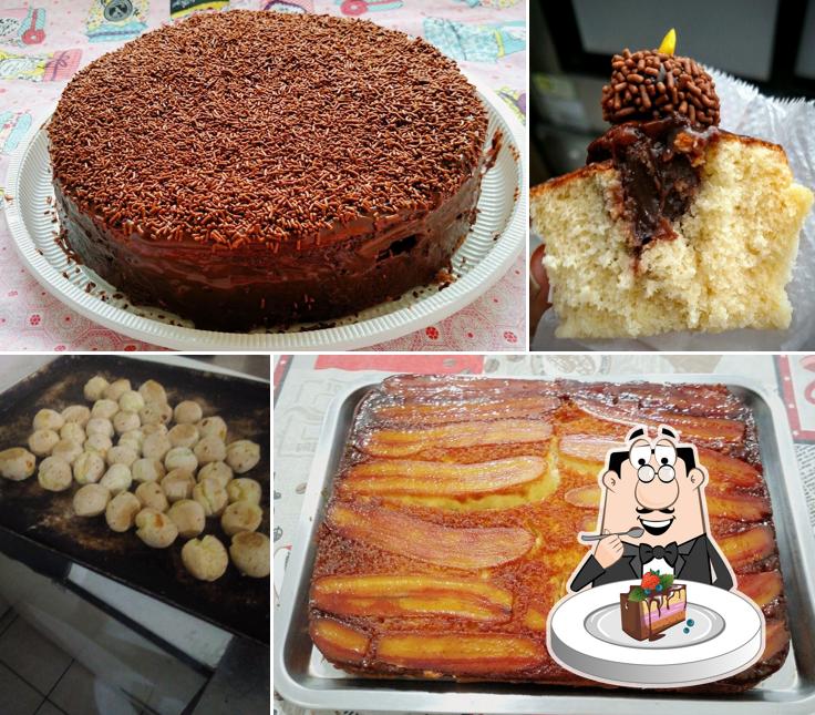 Bolo de chocolate em Panificadora, Confeitaria e Cafeteria Kent Pan